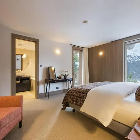 شقة Chalet In The Heart Of The Swiss Mountains أروسا